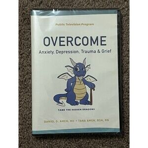 Overcome Anxiety, Depression, Trauma & Grief By Daniel G. Amen (DVD) - New